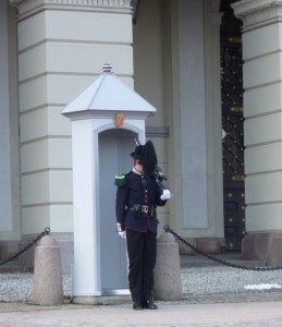 Garde vor dem königlichen Schloss, Oslo