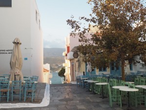 Chora - die Hauptstadt der Insel Andros